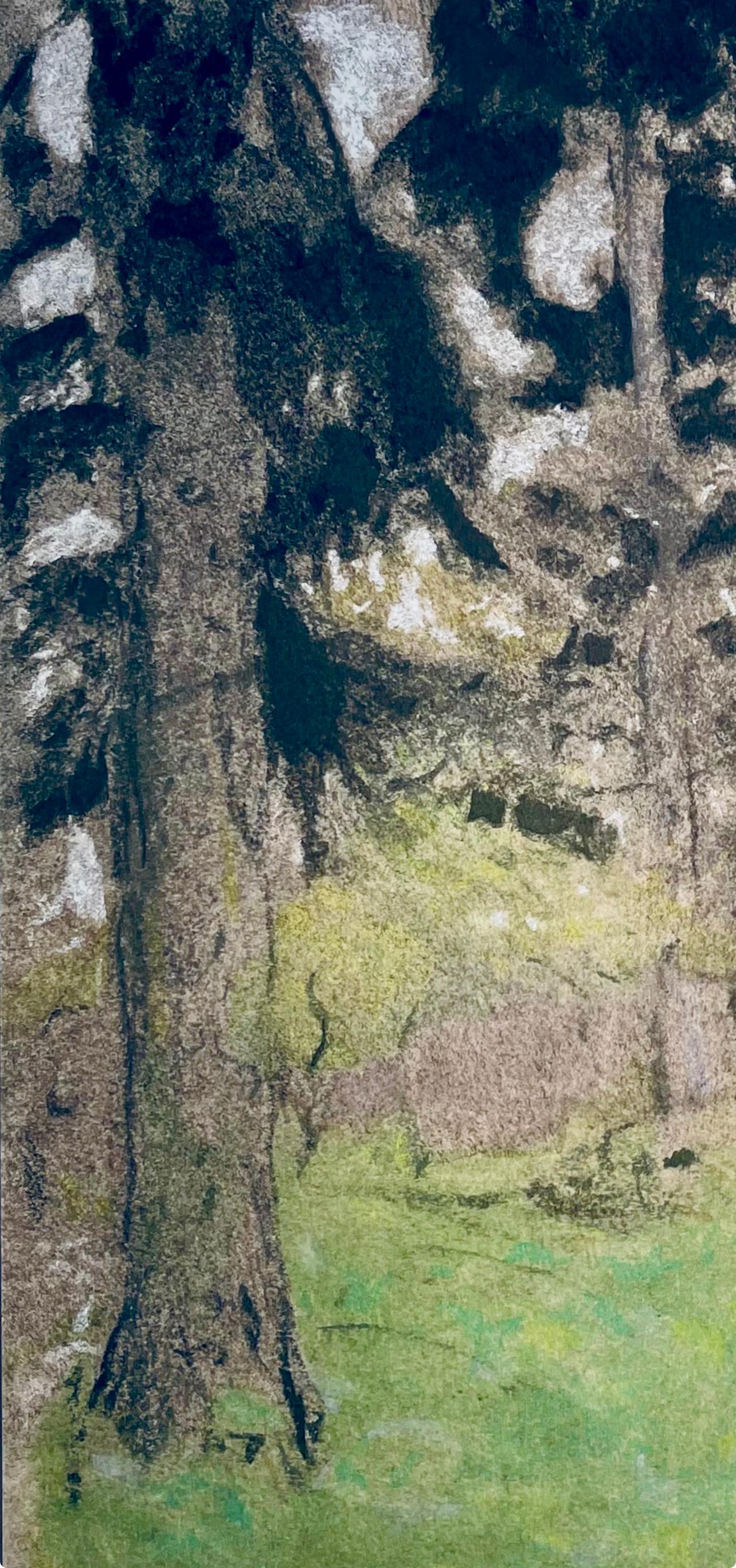 Vuillard, Les Sapins, Douze pastels (después de) - Print de Edouard Vuillard