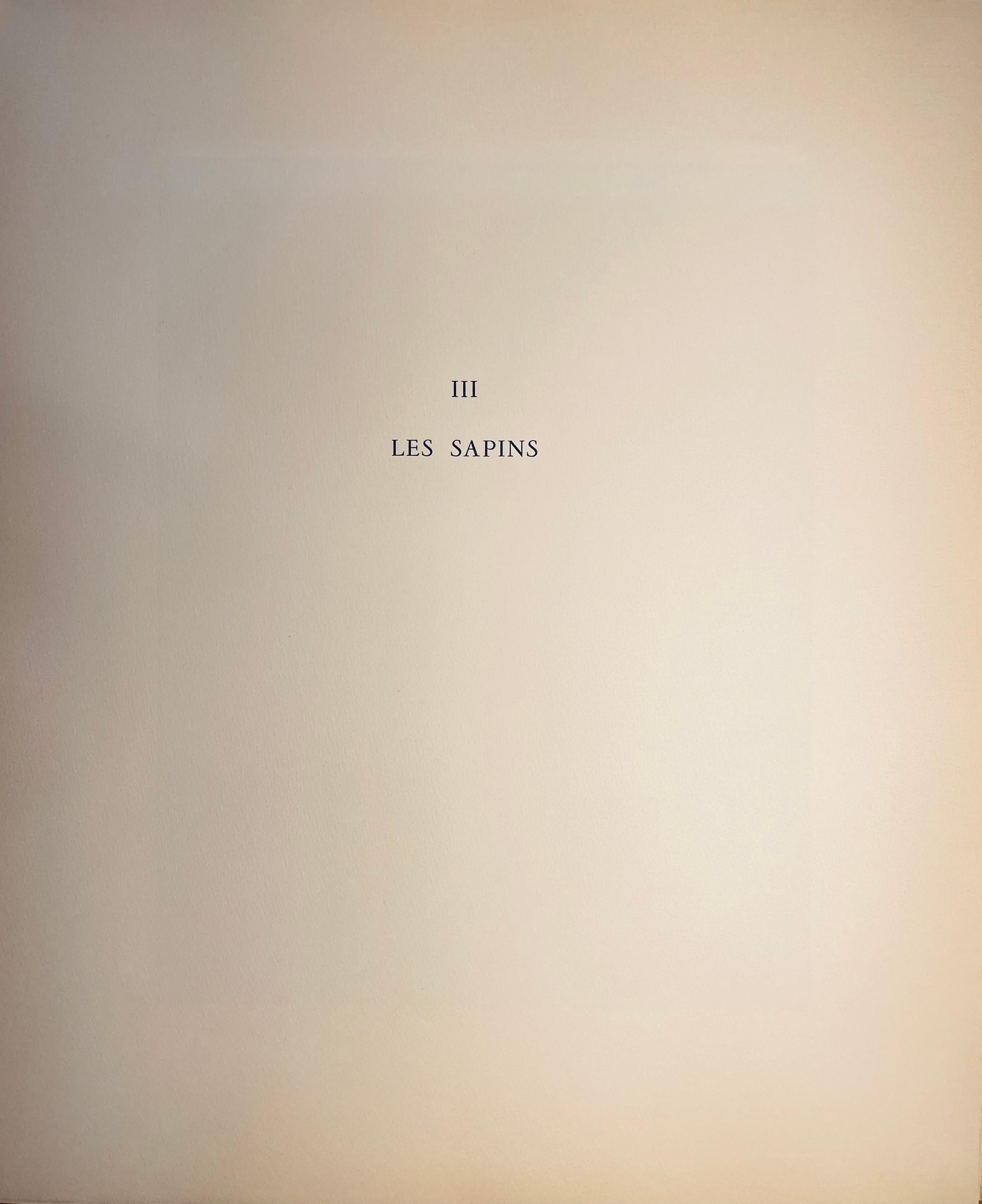 Vuillard, Les Sapins, Douze pastels (después de) en venta 1
