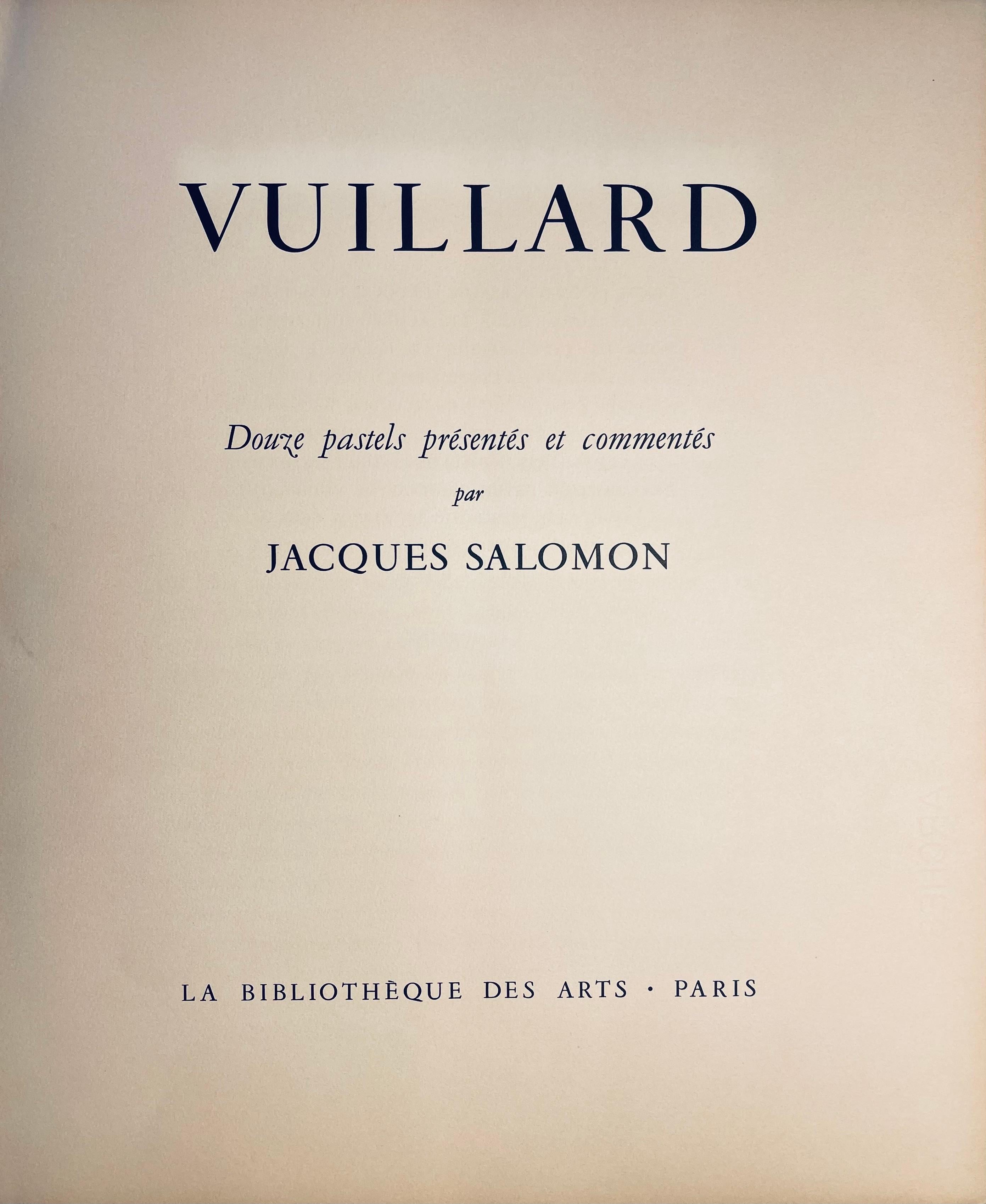 Vuillard, Madame Vuillard A Table, Douze pastels (después) en venta 3