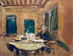 Vuillard, Madame Vuillard A Table, Douze pastels (después)