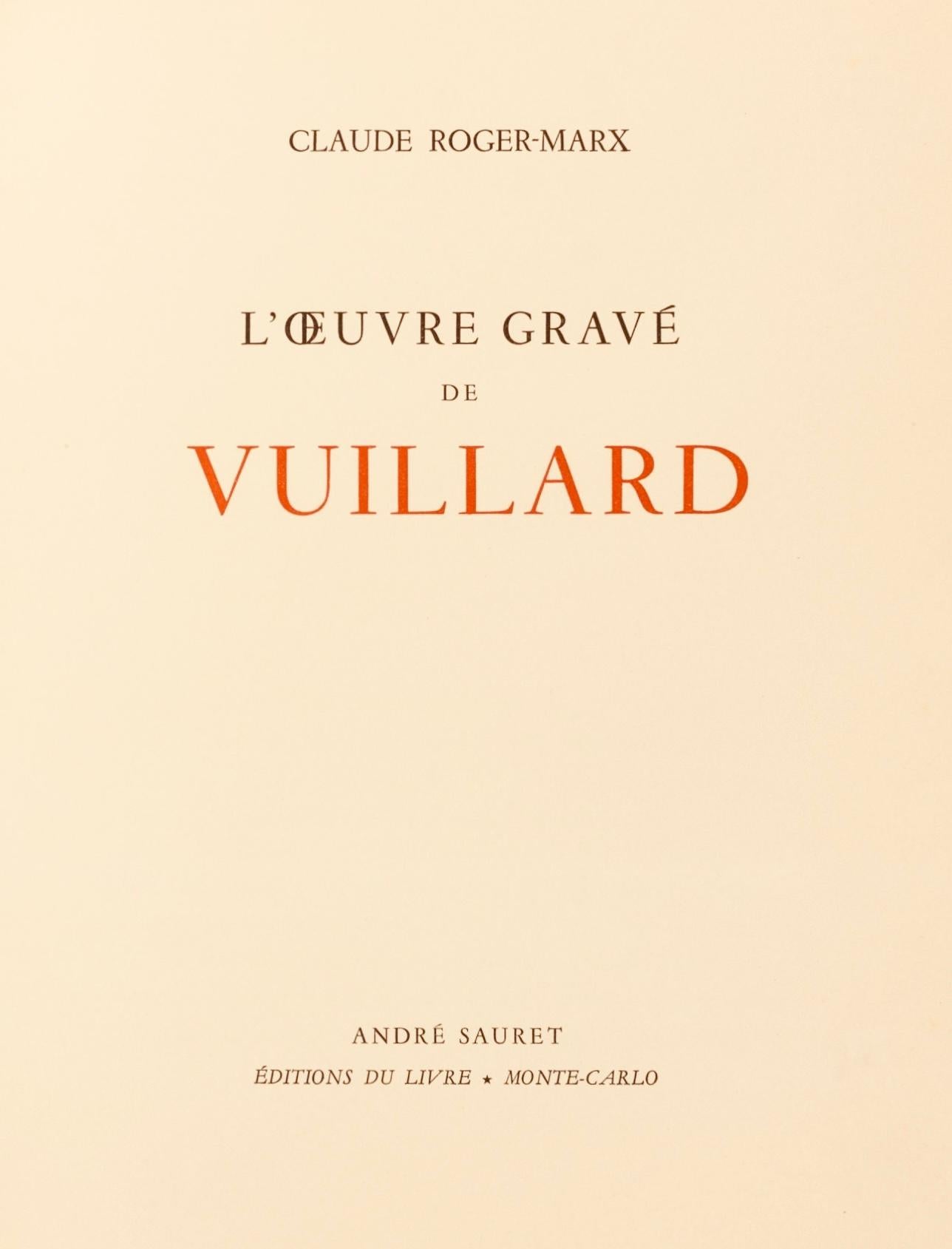Vuillard, Sobre el Puente de Europa, Obra grabada de Vuillard (después) en venta 1