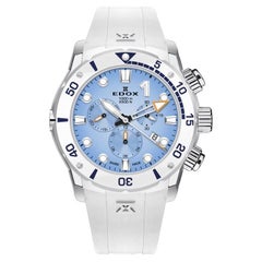 Edox CO-1 Chronograph Quartz Blue Dial Men's Watch 10242TINBBUICDNO