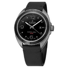 Edox North Sea Diver's Black Dial Men's Watch 80118357NGN1