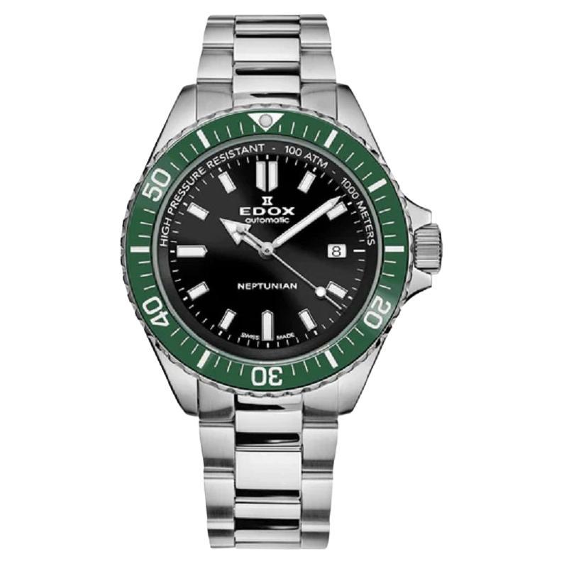 Edox Skydiver Neptunian Automatic Men's Watch 801203VMNIN For Sale