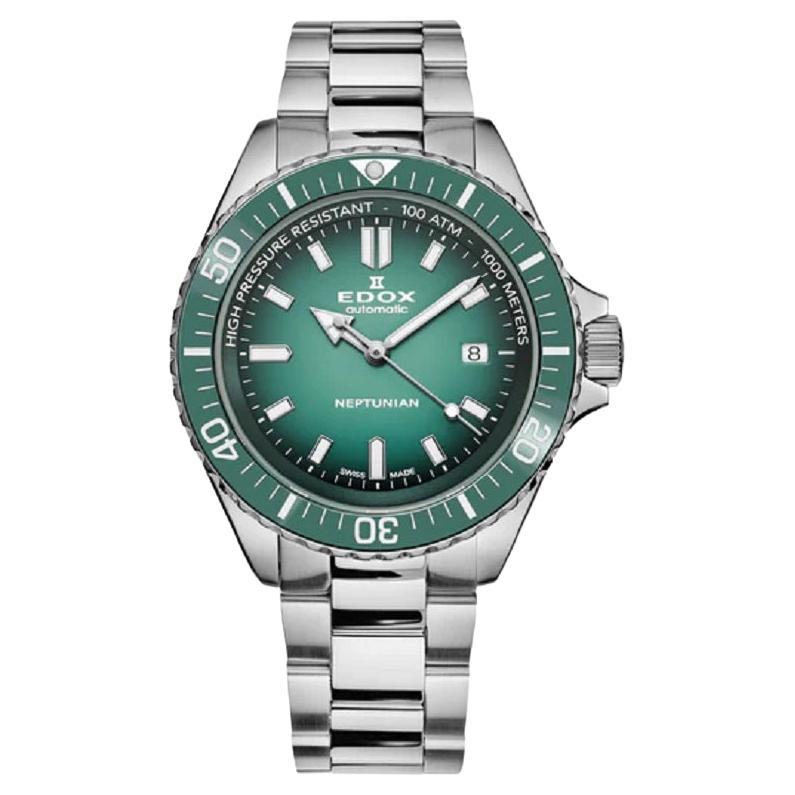 Edox Skydiver Neptunian Automatic Men's Watch 801203VMVDN1 For Sale