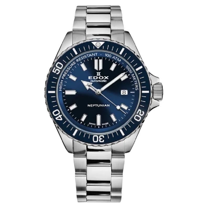 Edox Skydiver Neptunian Men's Watch 801203BUMBUF For Sale