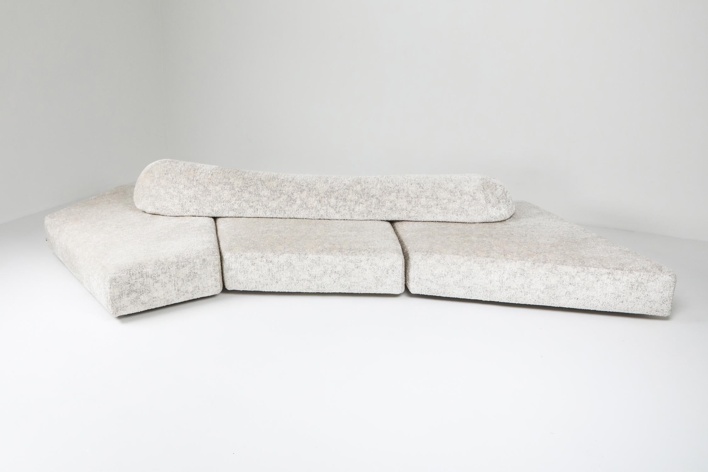 European Edra 'On the Rocks' sectional sofa by Francesco Binfare