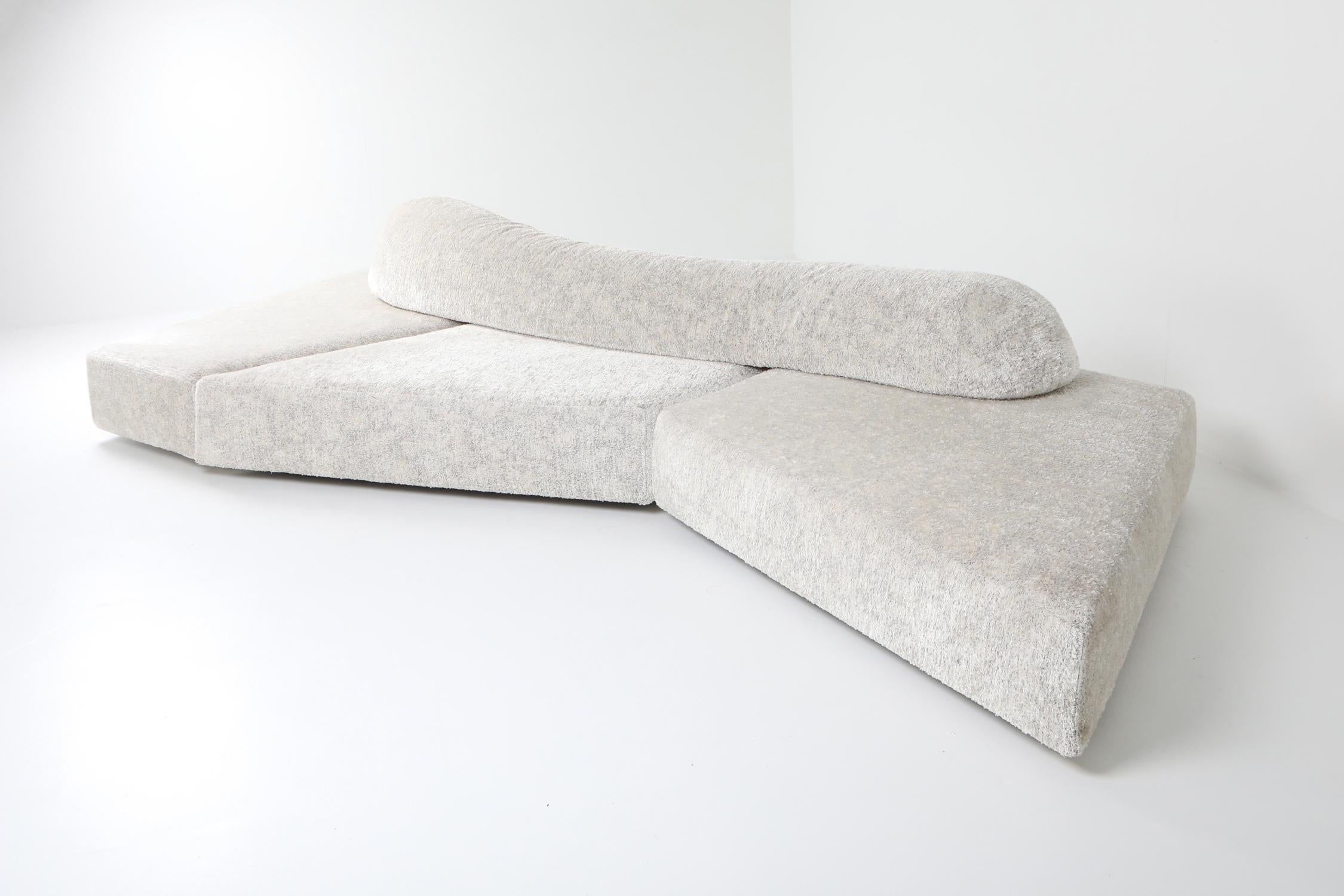 Edra 'On the Rocks' sectional sofa by Francesco Binfare In Excellent Condition In Antwerp, BE