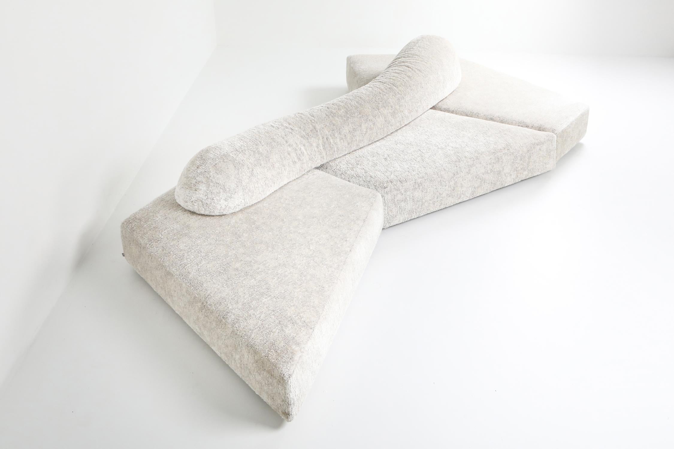 Contemporary Edra 'On the Rocks' sectional sofa by Francesco Binfare
