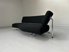 Edra "Shark" Sofa Chaise - In Jet Black Wool