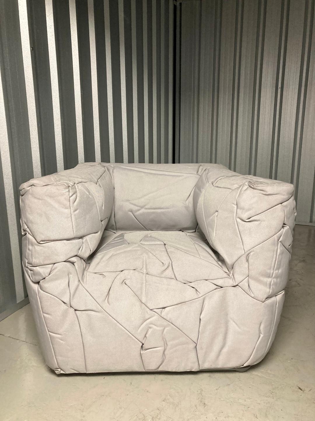Edra Sponge Chairs, a pair by Dutch designer Peter Traag In Good Condition In London, GB