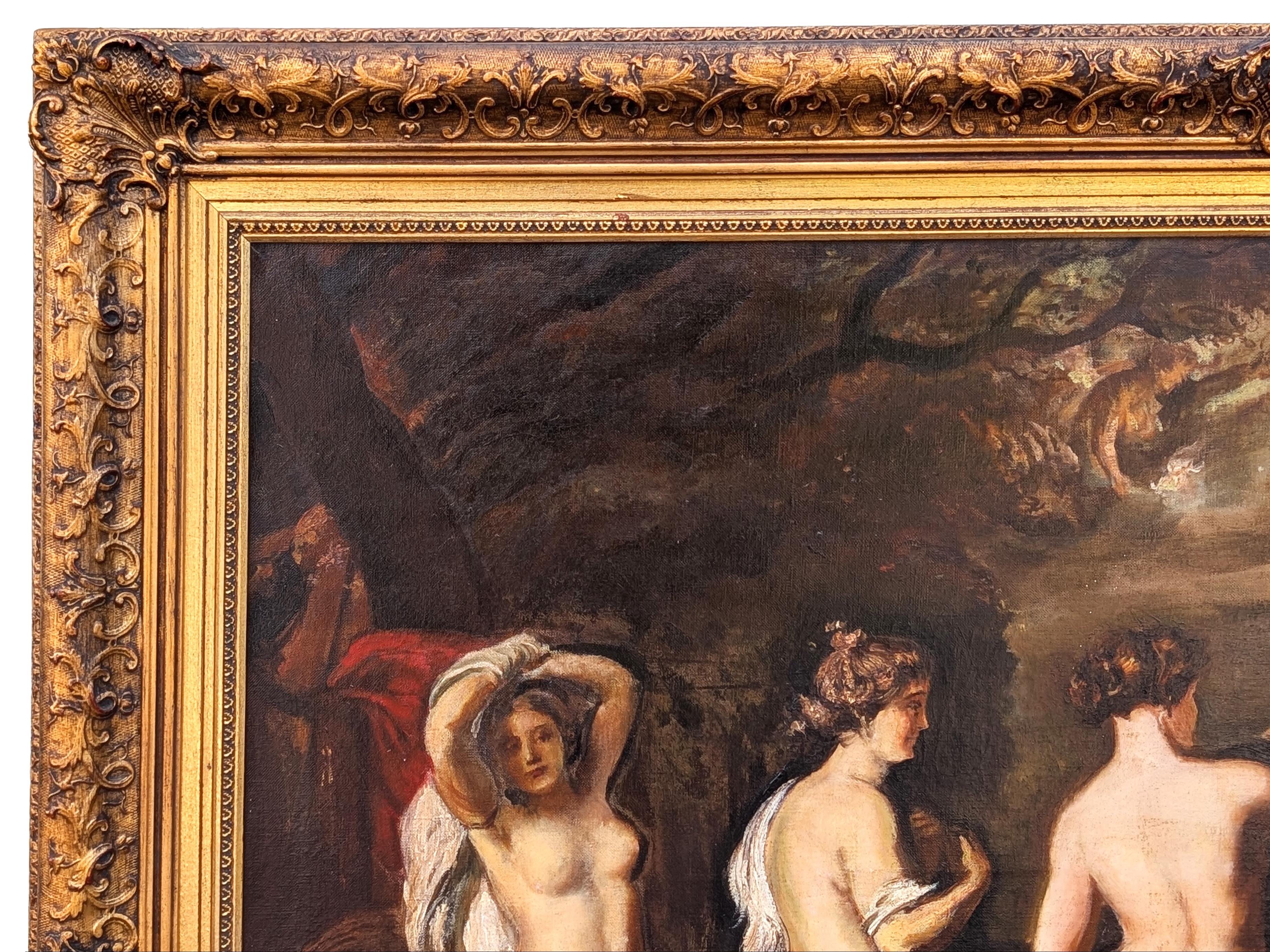 Peinture de mythe classique d'après le 