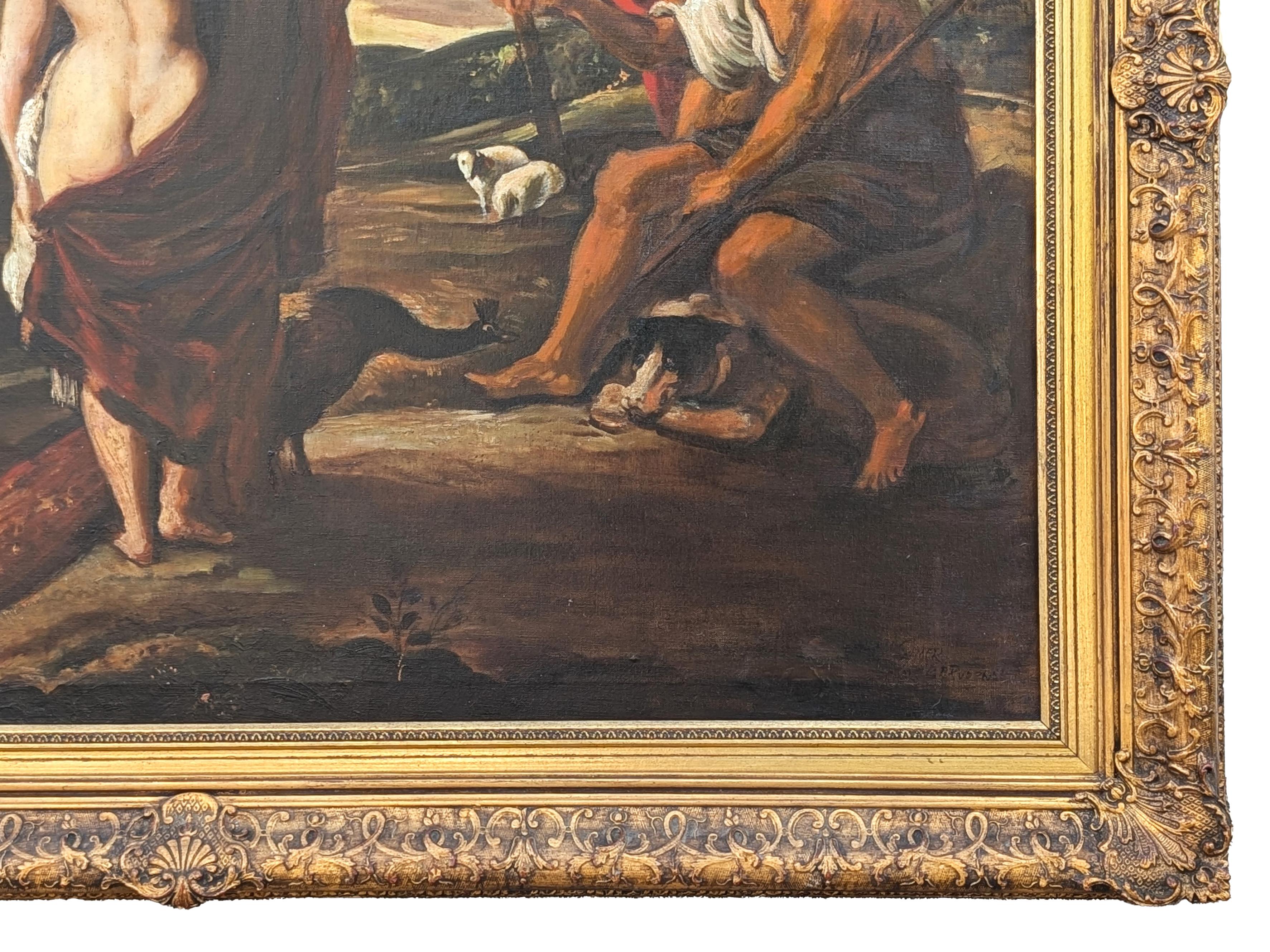 Peinture de mythe classique d'après le 