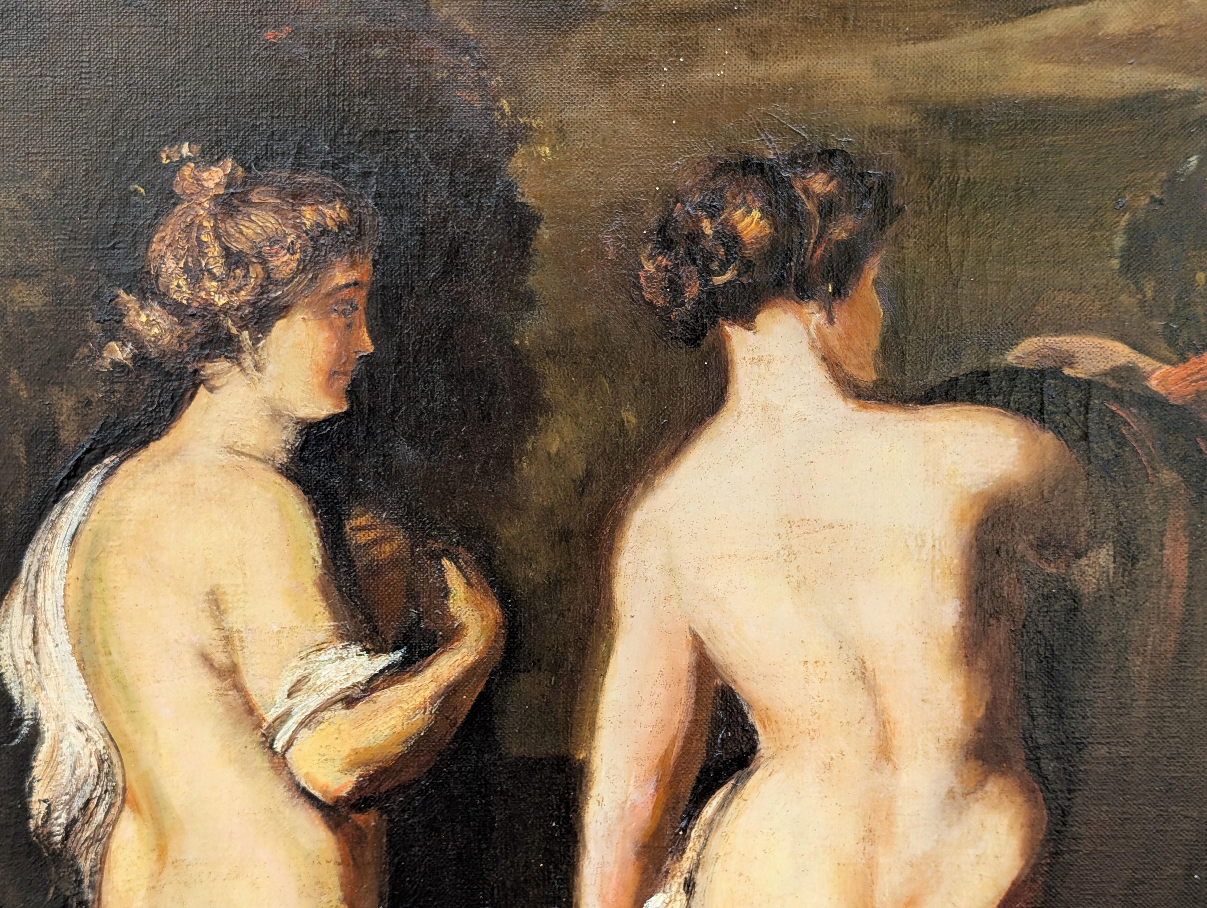 Peinture de mythe classique d'après le 