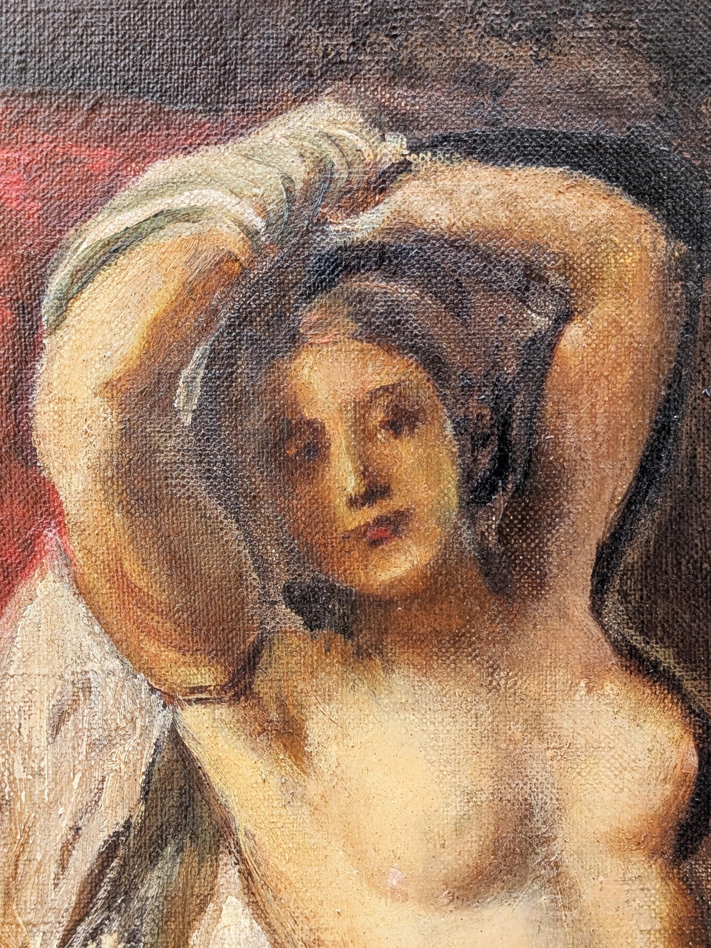 Peinture de mythe classique d'après le 
