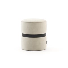21st-century Contemporary pouf, with customisable Fabric by Laskasas