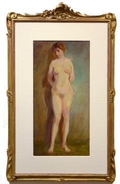 Desnudo de pie, ca. 1910, Postimpresionista, Mujer, Figura