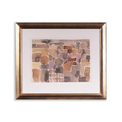 Eduard Bargheer (1901-1979) “Southern Landscape”, 1972 Watercolor on Paper