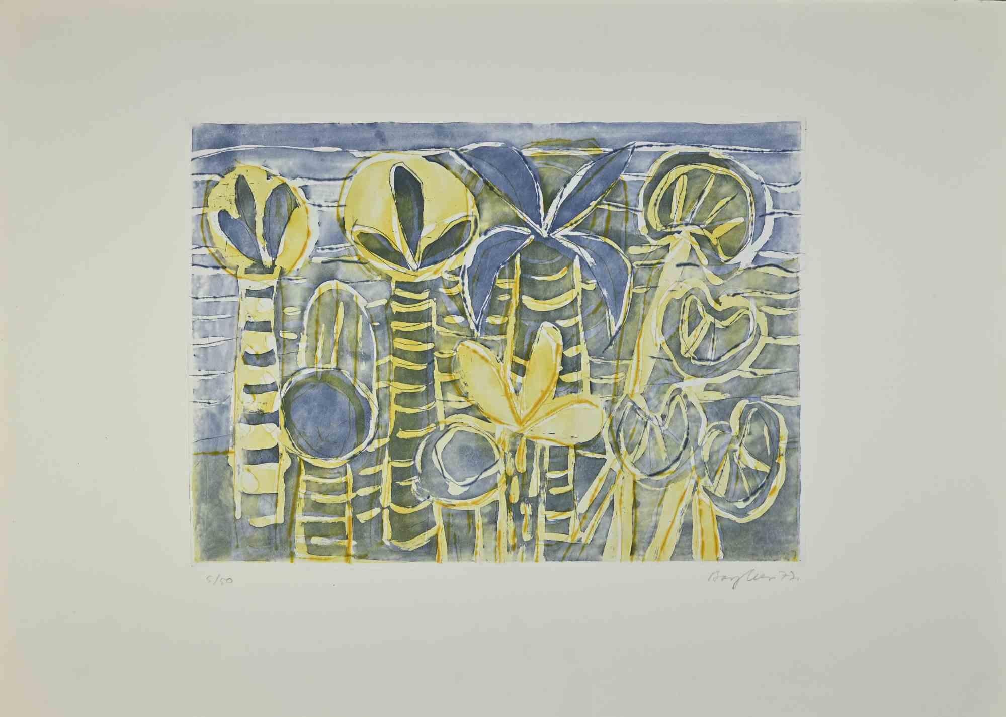 Jardines de Ischia es una obra de arte realizada en 1977 por el artista Eduard Bargheer. 

Firmado a mano, fechado en el margen inferior derecho.

Numerada por el artista a lápiz en el margen inferior izquierdo.

Edición 50 / 50 copias. 

Buenas