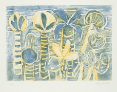 Plants - Original Etching by Eduard Bargheer - 1977
