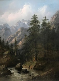 A Torrent in the Mountains.