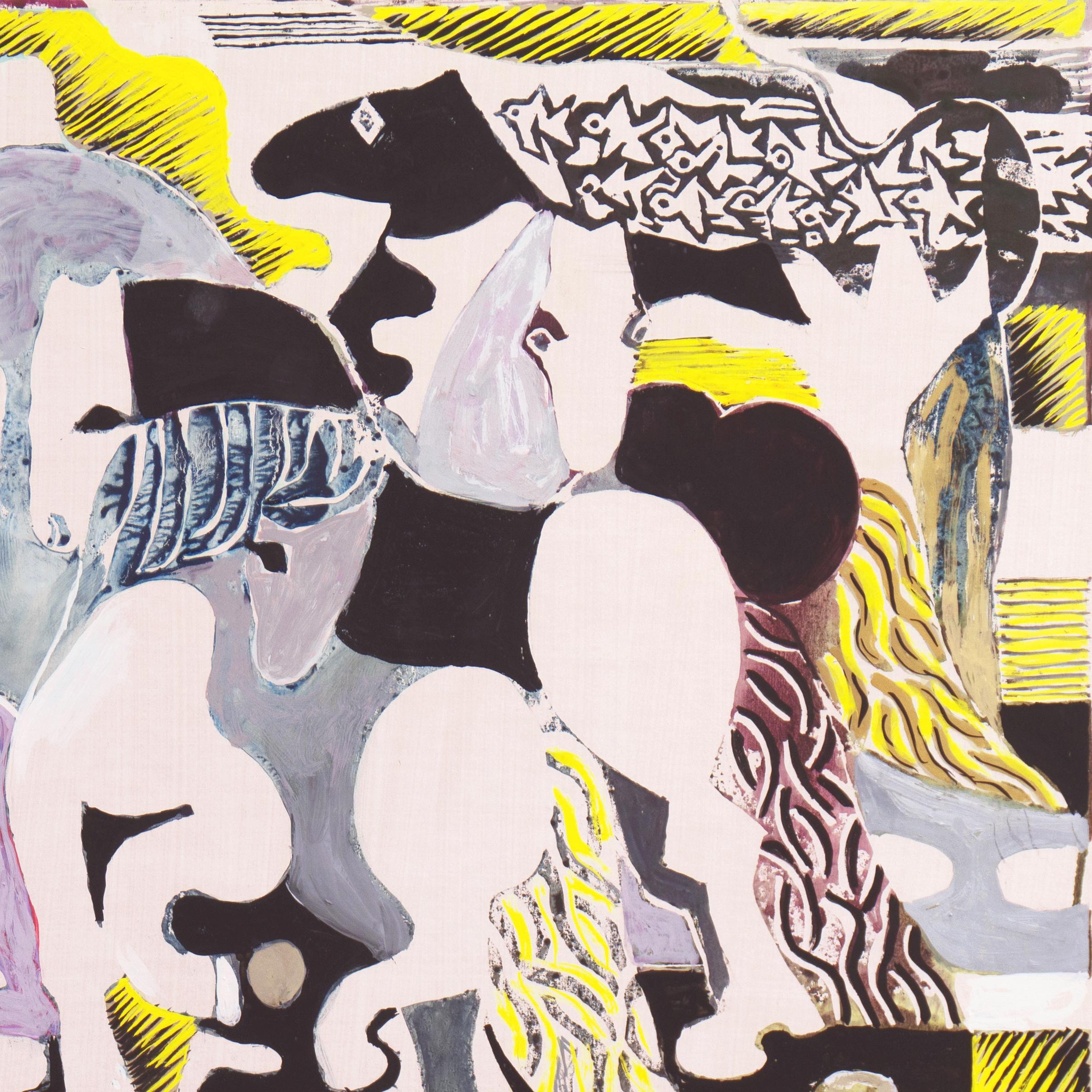 'Modernist Equestrian', WPA Murals, Kansas City Art Institute, PAFA, Horses For Sale 4