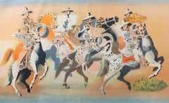 Eduard Buk Ulreich (1889-1962) - American School Lithograph, Arizona Cowboys