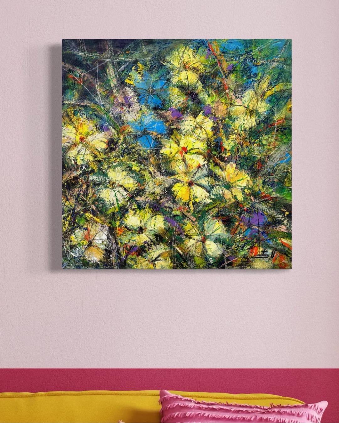 Artista: Eduard Matevosyan
Obra: Pintura al óleo original, Obra de arte hecha a mano, Única en su género 
Técnica: Óleo sobre lienzo
Año: 2025
Estilo: Impresionismo, 
Título: Florecer en amarillo,
Tamaño: 24
