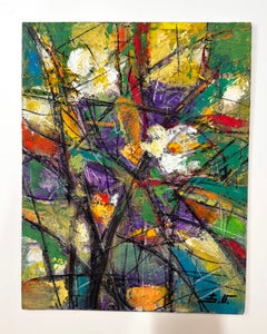 Flowers Impressionism Original oil Painting One of a Kind