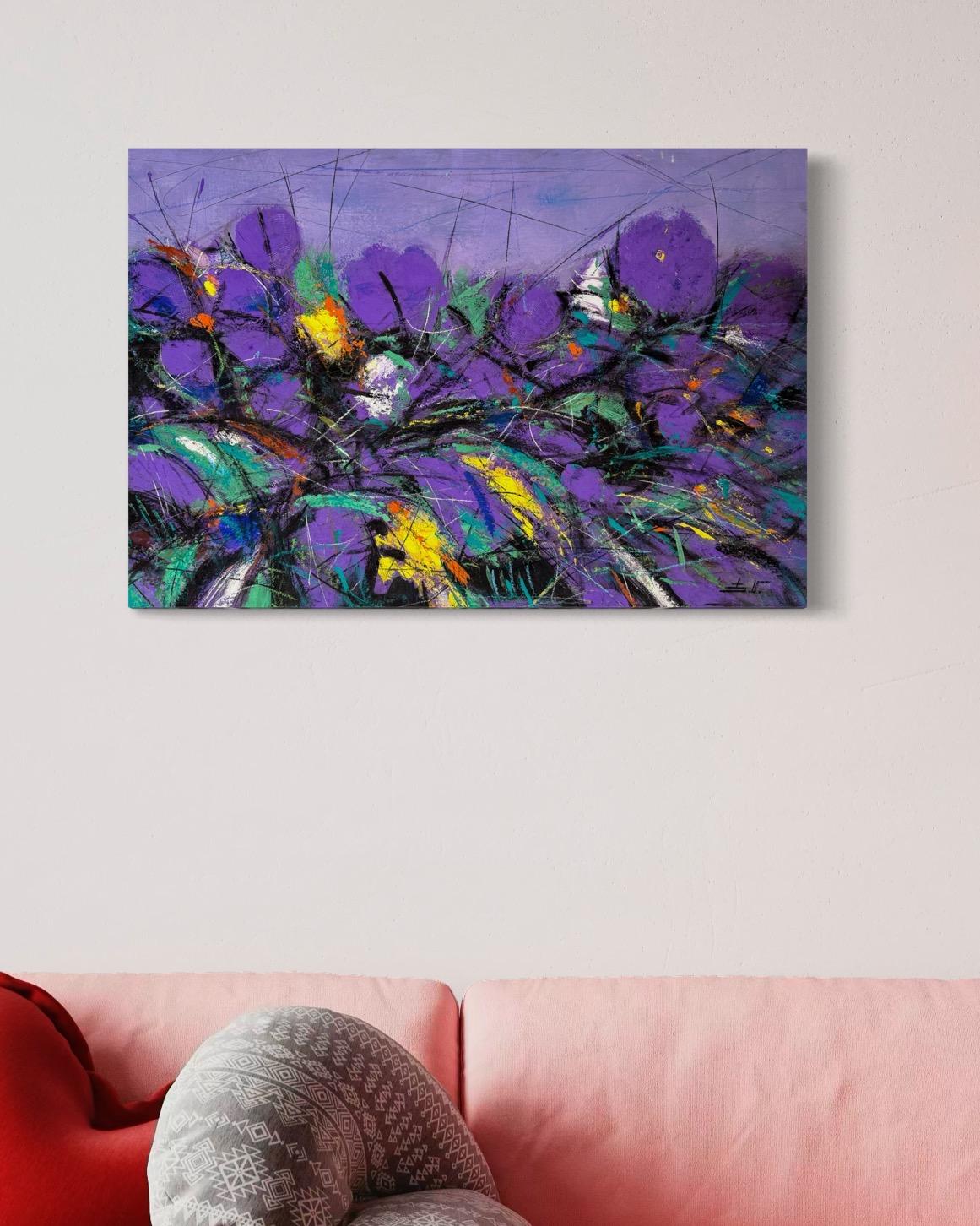 Artista: Eduard Matevosyan
Opera: Pittura a olio originale, opera d'arte fatta a mano, pezzo unico 
Medium: Olio su pannello
Year: 2025
Stile: Impressionismo, 
Titolo: Orchidea mistica,
Dimensioni: 25,5