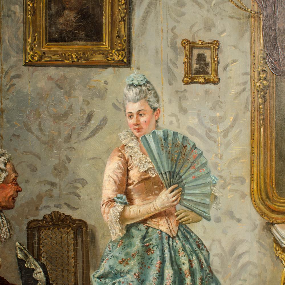 Mid-19th Century Eduard Merk 'German, 1816-1888' Ladies Charm For Sale
