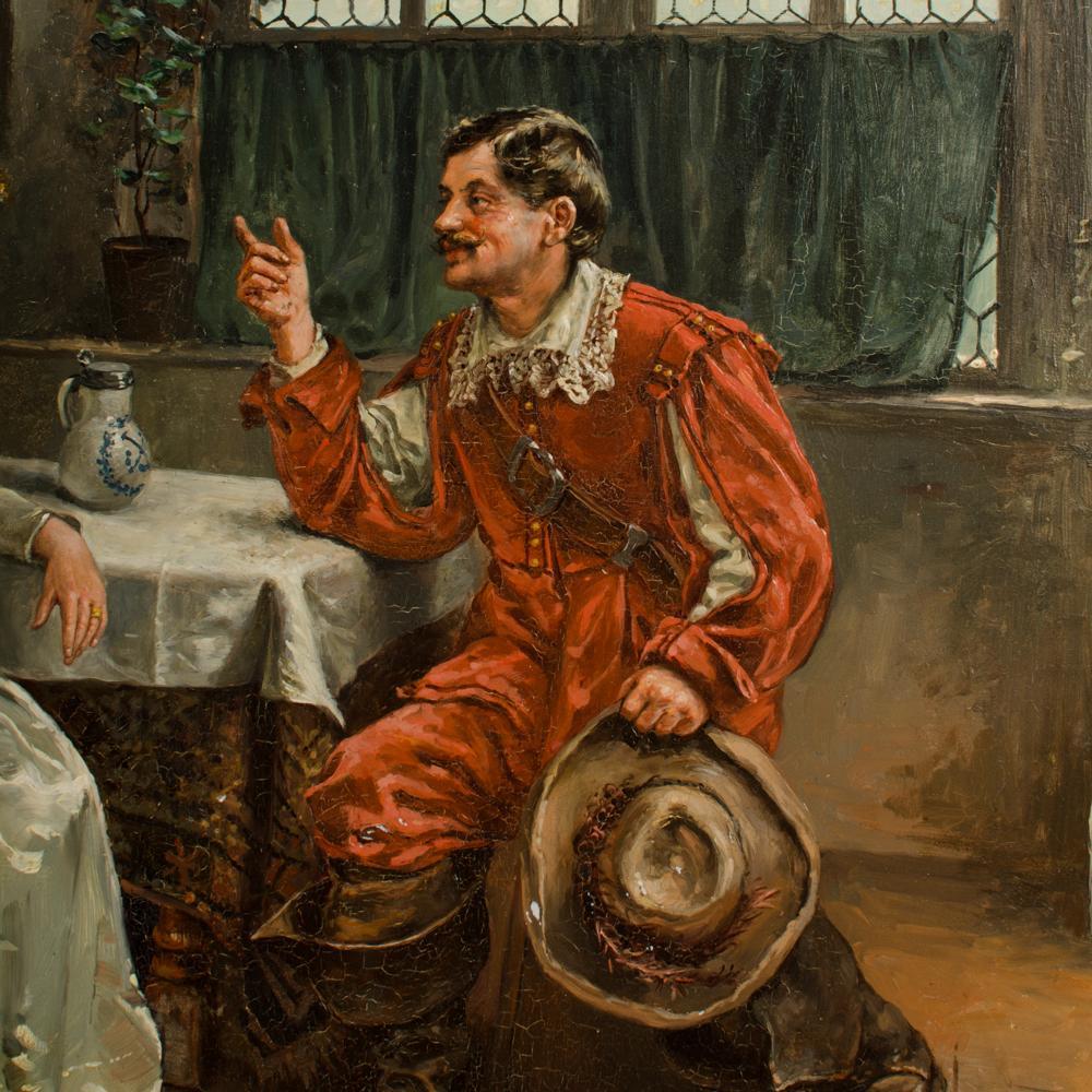 Eduard Merk ( German, b.1816- d.1888) 