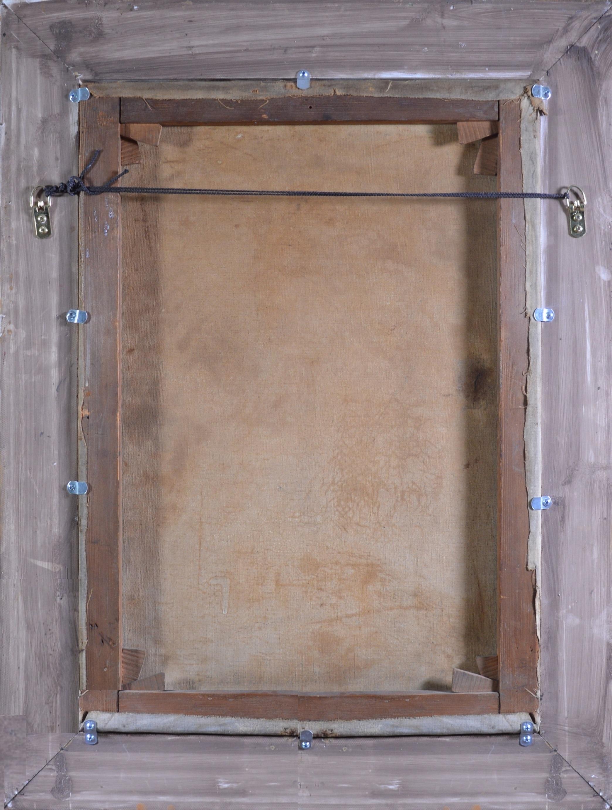 La dea Era - Pittura ad olio neoclassica del XIX secolo Mito greco antico 7