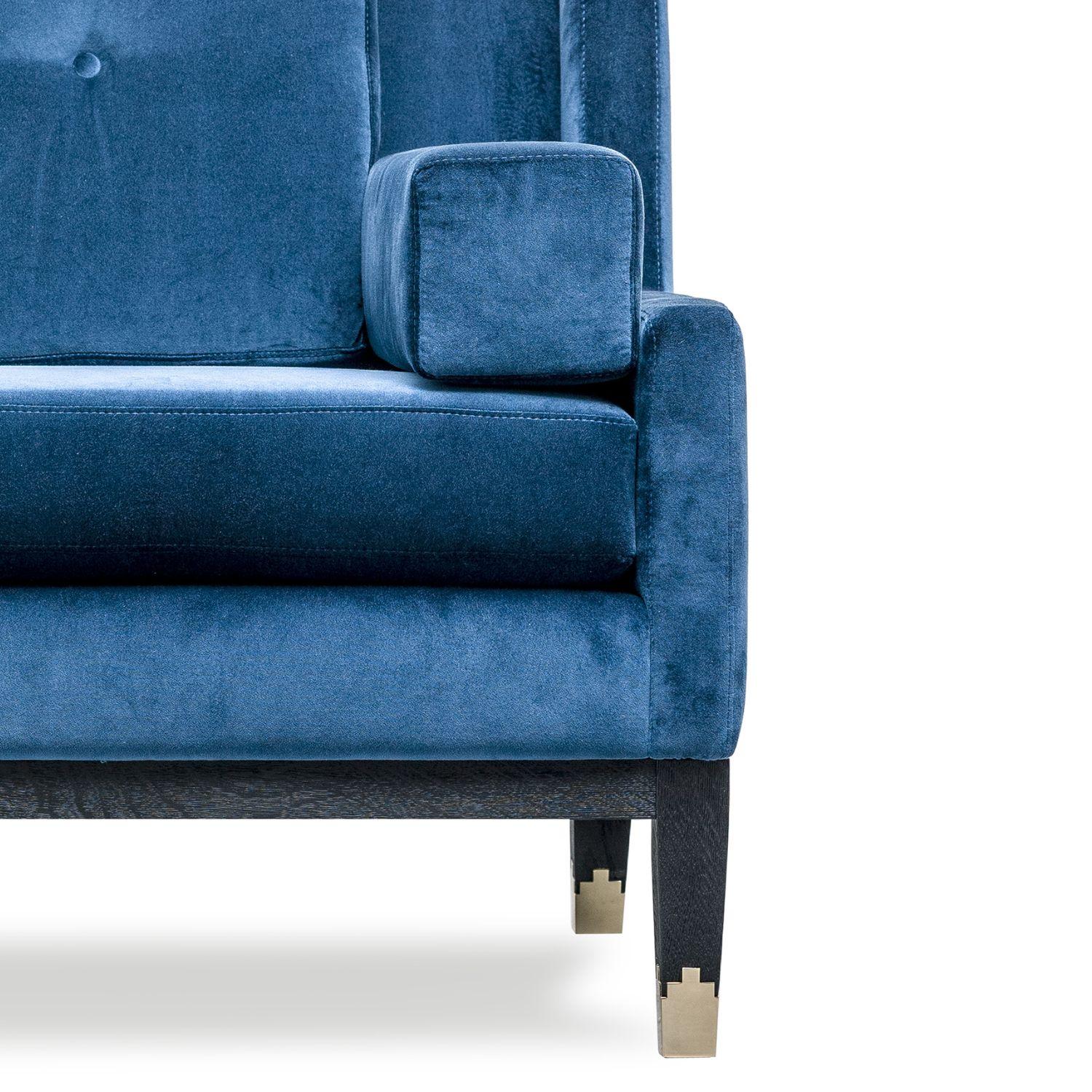 Fauteuil Mr Jones, 100 % velours de coton, par Duistt Neuf - En vente à Leça da Palmeira, PT