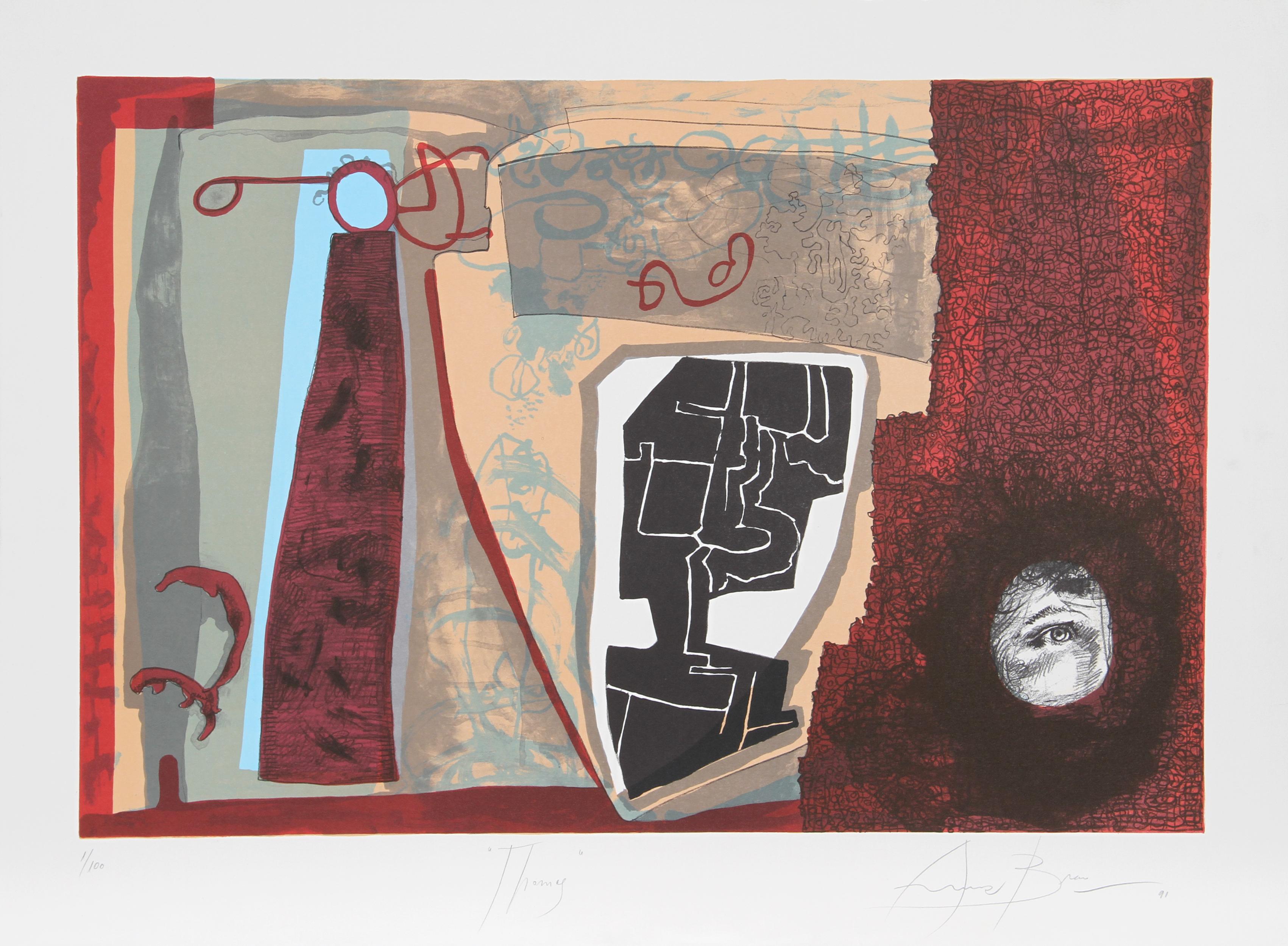 Suite of Five Lithographs on Arches, each signed and numbered in pencil by Eduardo Arranz-Bravo, Spanish (1941 - )
Title: The Romantics Suite (Jerry, Peter, Reggie, Roger, Thomas)
Year: 1991
Edition: 100
Image Size: 17 x 25.5 inches 
Paper Size: 22