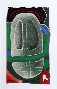 Cadaques No. 36, Modern Mixed Media on Paper by Eduardo Arranz-Bravo