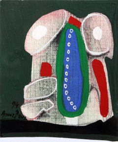 Cadaques No.49, Abstract Mixed Media on Paper by Eduardo Arranz-Bravo