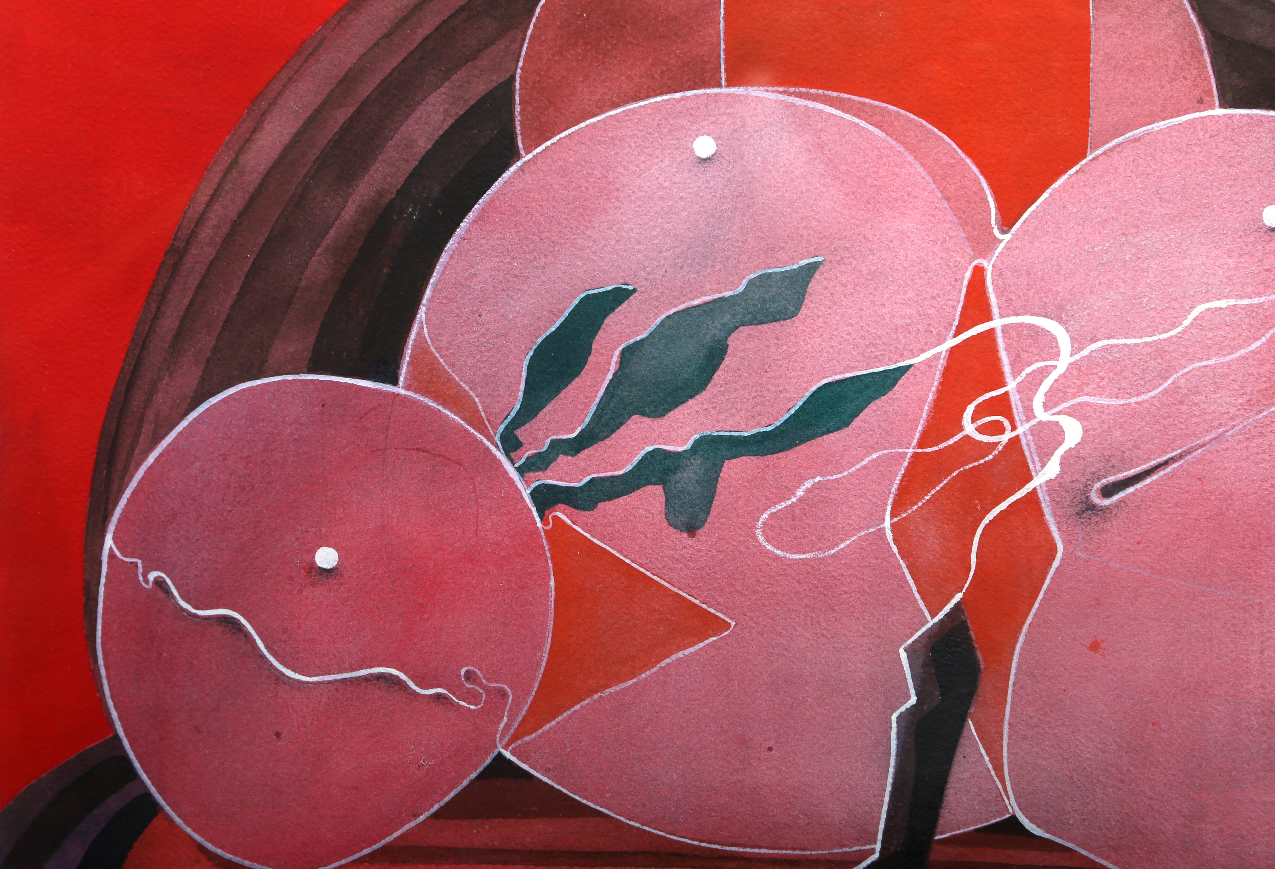 Cosmos, Abstraktes Gemälde von Eduardo Arranz-Bravo im Angebot 2