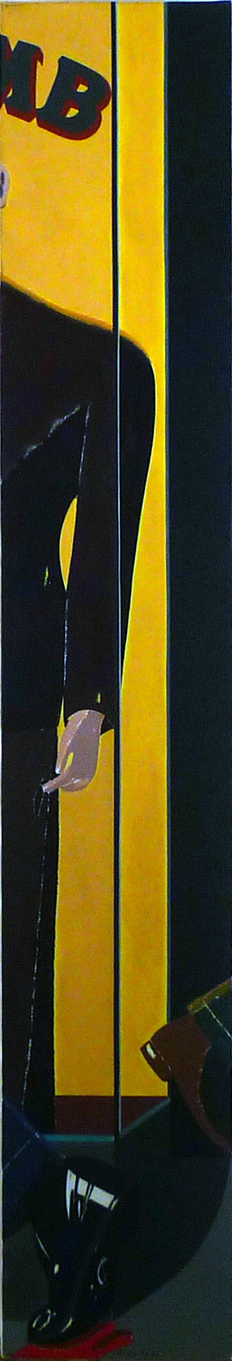 Figurative Painting de Eduardo Arroyo - Toda la ciudad habla