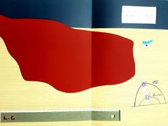 Eduardo Arroyo - Homenaje a Le Corbusier - Litografía original