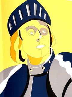 Eduardo Arroyo - Jeanne d'Arc - Lithographie originale