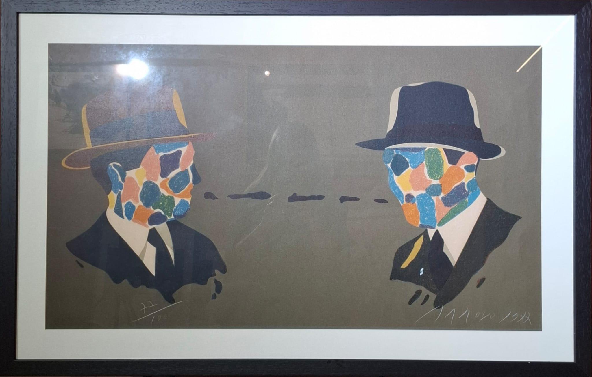 Sin Título - Print by Eduardo Arroyo