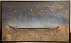 Eduardo Azuaje Venezuelan Oil Painting Tropical Azul Latin American Modernism