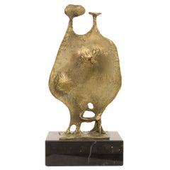 Eduardo Chavez Vintage 1977 Bronze-Skulptur "Ouray"