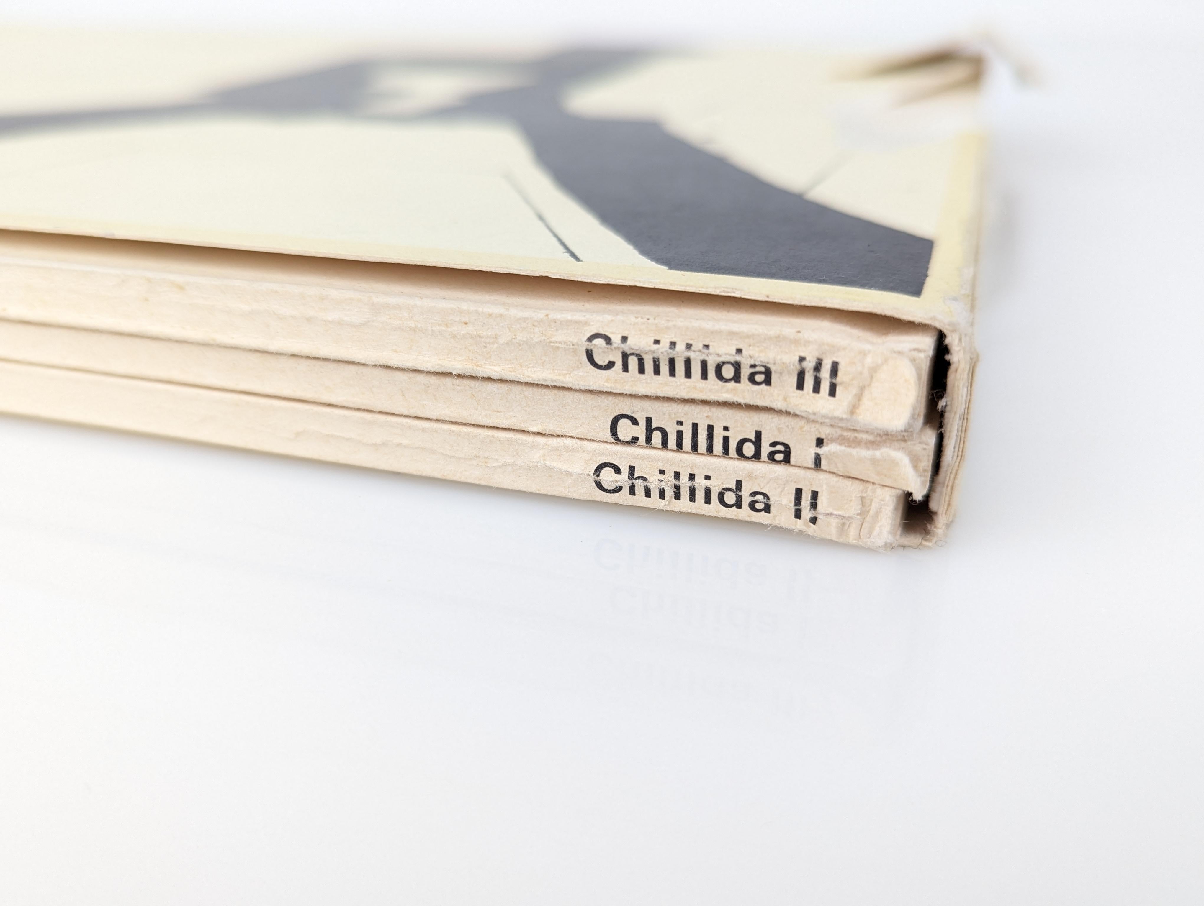 Spanish Eduardo Chillida by Werner Schmalenbach '3 Volumes', 1979