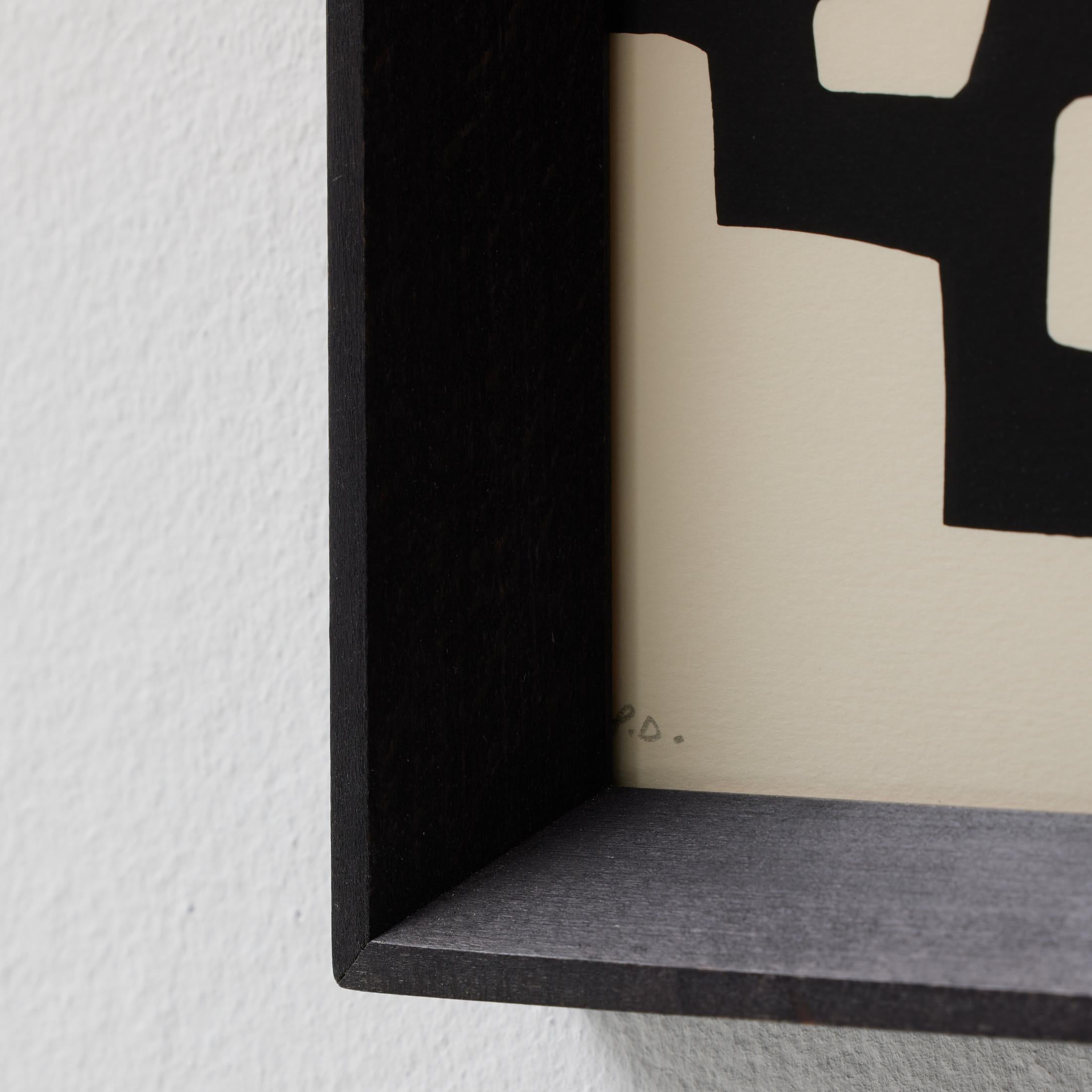 Eduardo Chillida Framed Lithograph, 1975 For Sale 3