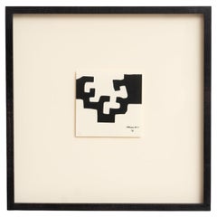 Eduardo Chillida Framed Lithograph, 1975