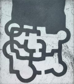 EDUARDO CHILLIDA - Hommage a Sir. Roland Penrose 1981 Etching and aquatint