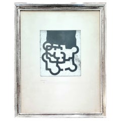 EDUARDO CHILLIDA - Hommage a Sir. Roland Penrose 1981 Acquaforte e acquatinta