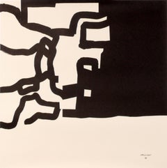Eduardo Chillida Lithographs 27" x 19" Mid Century Modern Abstract Art